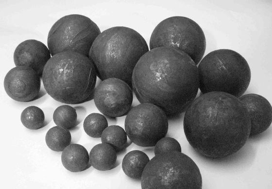 60Mn Forged Grinding Steel Balls 65HRC For Energy Mining