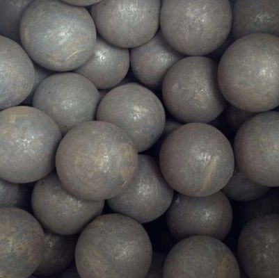 65Mn Cement Mill Grinding Ball 10mm With Hammer Forging